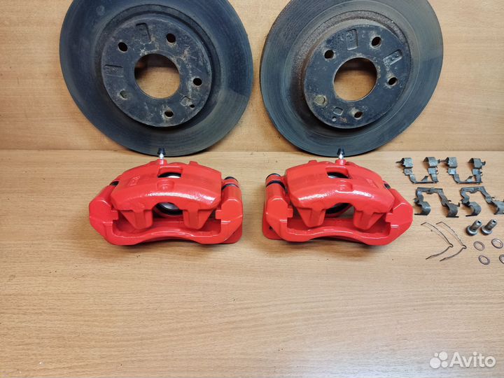 Передние тормоза R15, Mazda 626 GD