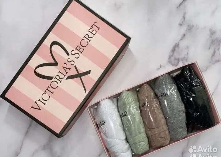 Трусы в рубчик Victoria secret