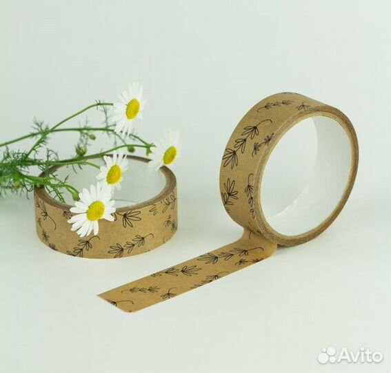 Бумажная клейкая лента «Лаванда»