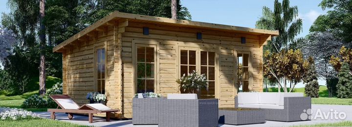 Дом из бруса элтон 44 5x4 TP