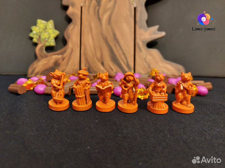 Настольная игра Эверделл компоненты