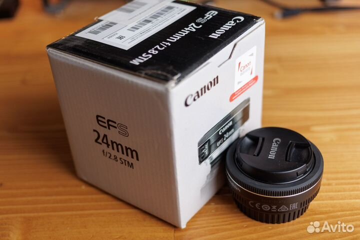 Объектив canon 24 mm 2.8 stm