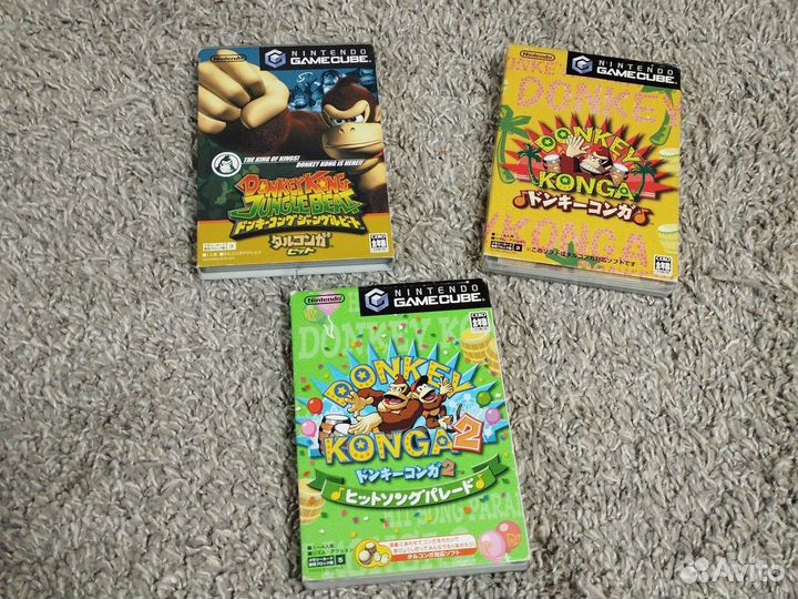 Donkey konga GameCube 3 части