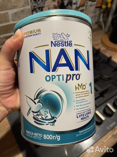 Детская молочная смесь nan opti pro 1