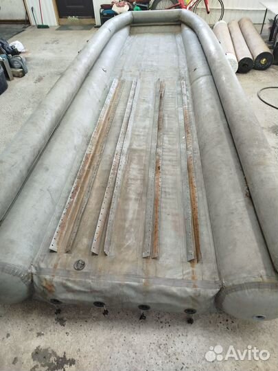 Плот для аэролодки б/у