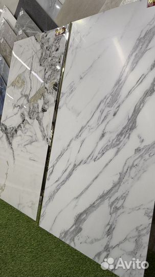 Керамогранит 60х120 с прожилками золота