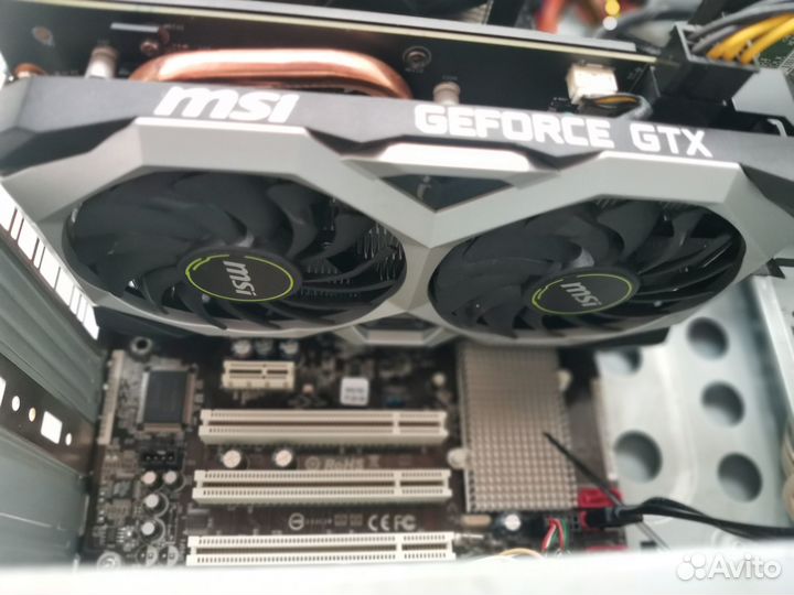 Видеокарта MSI gtx 1660 super 6gb (С пломбой)