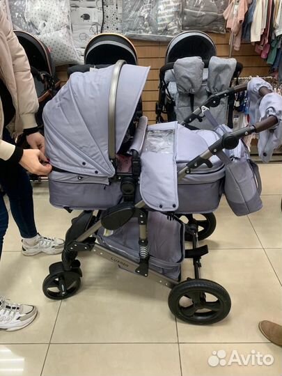 Коляска luxmom 3 в 1