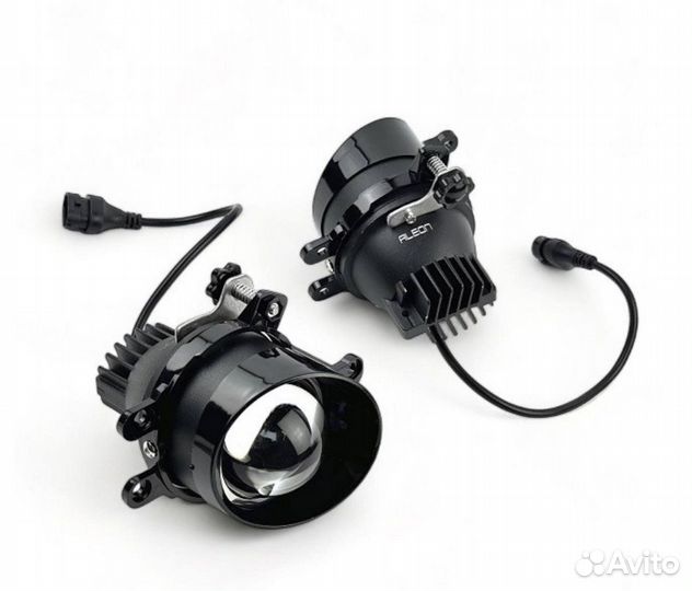 Противотуманная фара LED toyota линза (Компл)