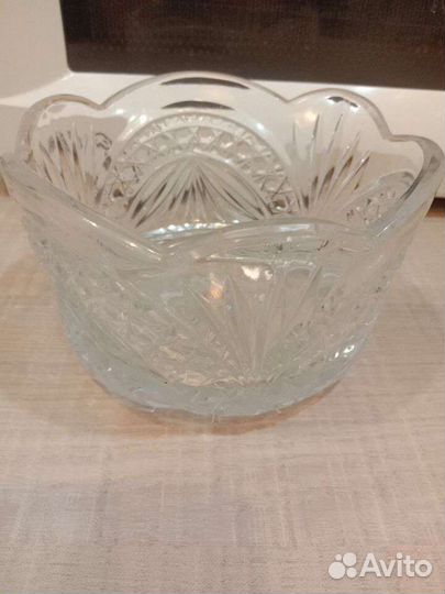 Хрустальная ваза