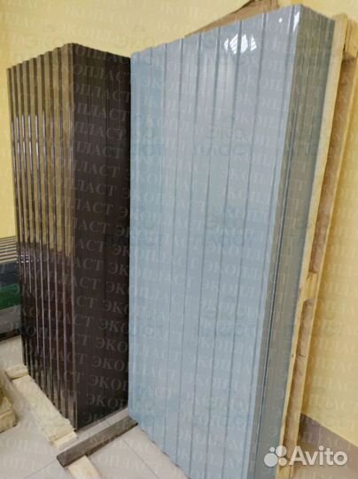 Профнастил пэт экологичный заводской пластмас. h-9