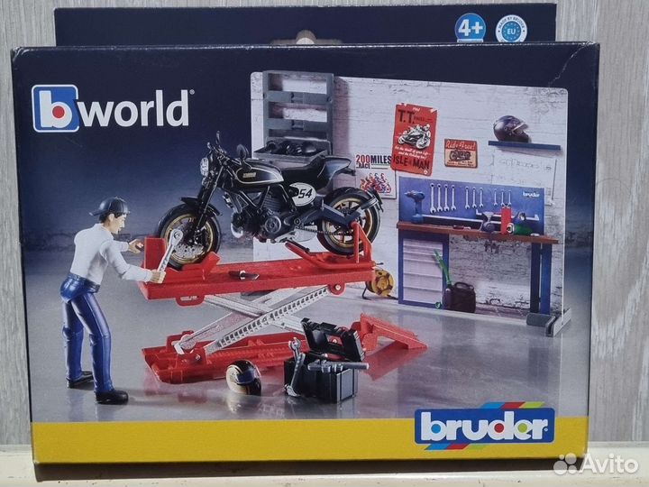 Набор Bruder Ремонтный для мотоцикла 62-101