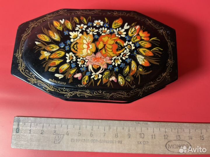 Шкатулки СССР Федоскино и др