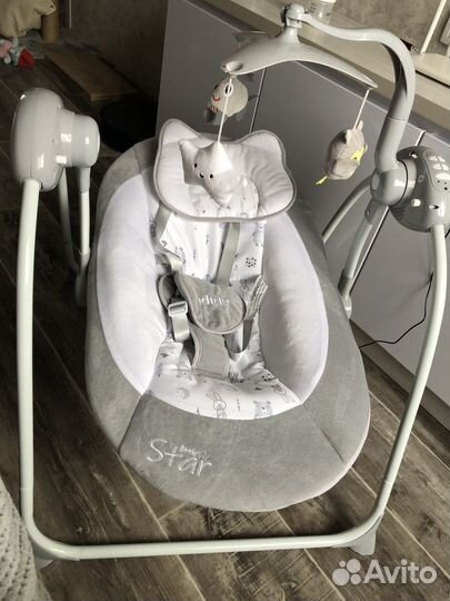 Детские электронные качели