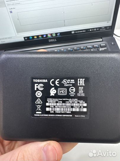 Внешний жесткий диск 4 тб hdd Toshiba MQ04UBB400