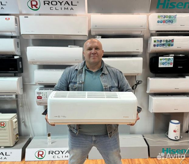 Сплит-система Кондиционер Funai, Royal Монтаж