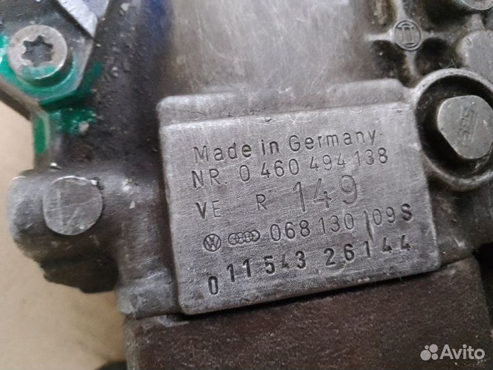 Топливный насос высокого давления Volkswagen Golf