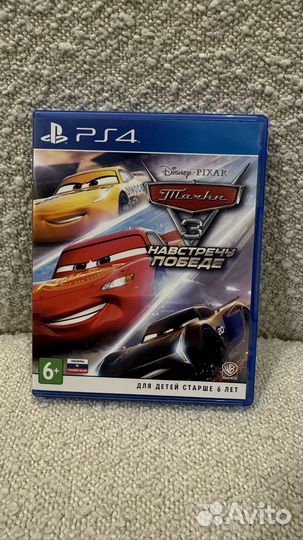Игра для приставки ps4 Тачки 3 навстречу победе