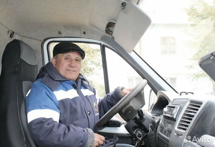 Водитель на газель