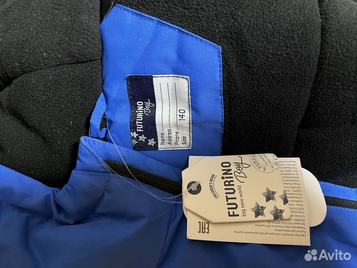 Куртка новая на мальчика 134-140