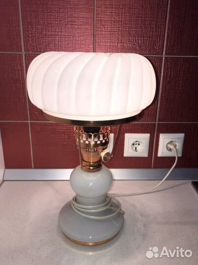 Лампа настольная СССР зик