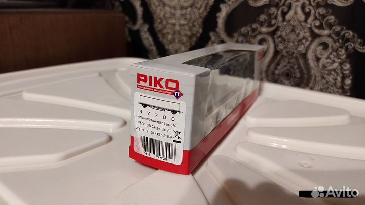 Платформа DB Cargo с контейнером 