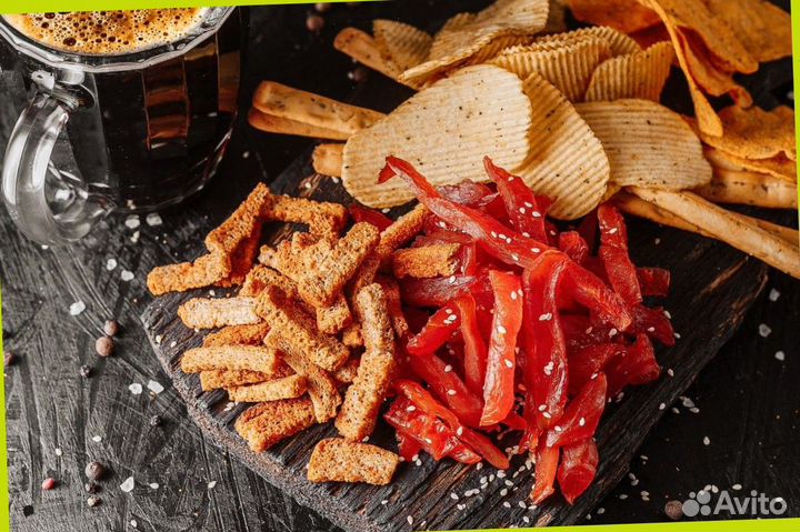 Карпаччо мясные снеки