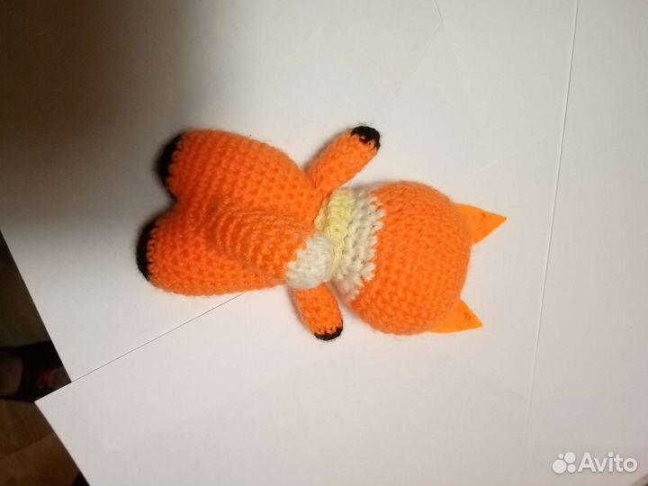 Лиса игрушка