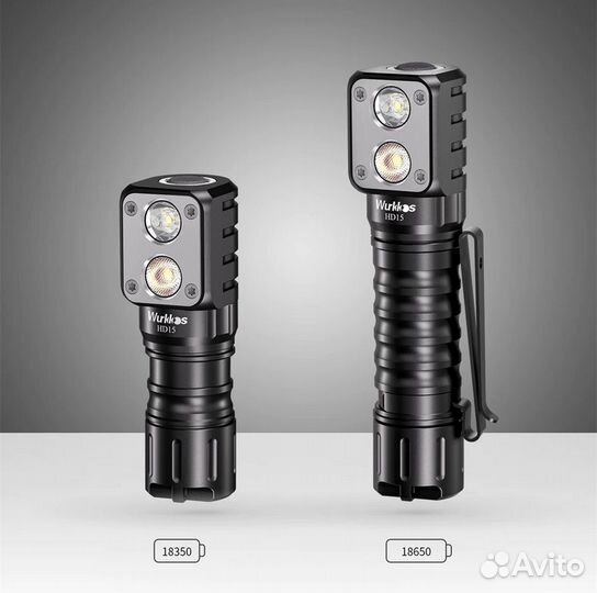 Налобный фонарь HD15 Wurkkos, новинка 2000Lm