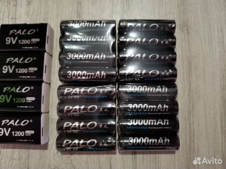 Аккумулятор Palo AA 3000mAh USB высокотоковый