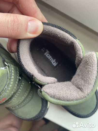 Ботинки демисезонные детские 21