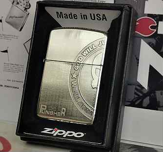 Зажигалка Zippo armor White copper Sterling