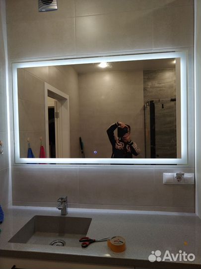 Зеркало в ванную с подсветкой