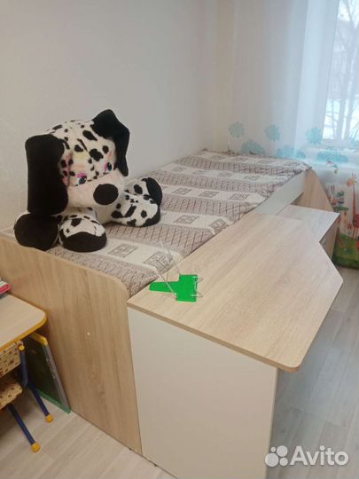 Детская кровать от 3 лет с матрасом