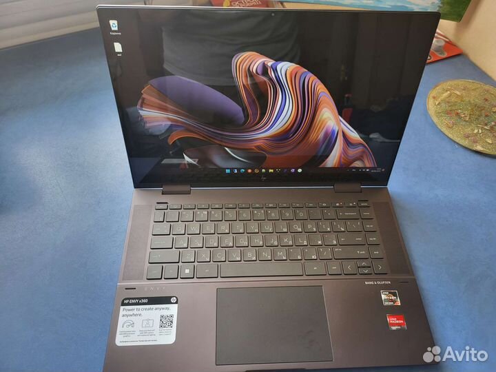 Hp envy x360 15, ryzen5825, 32ram, 1tb