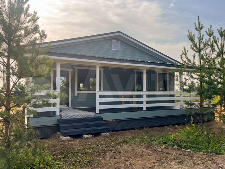 Дом 161 м² на участке 9,6 сот.