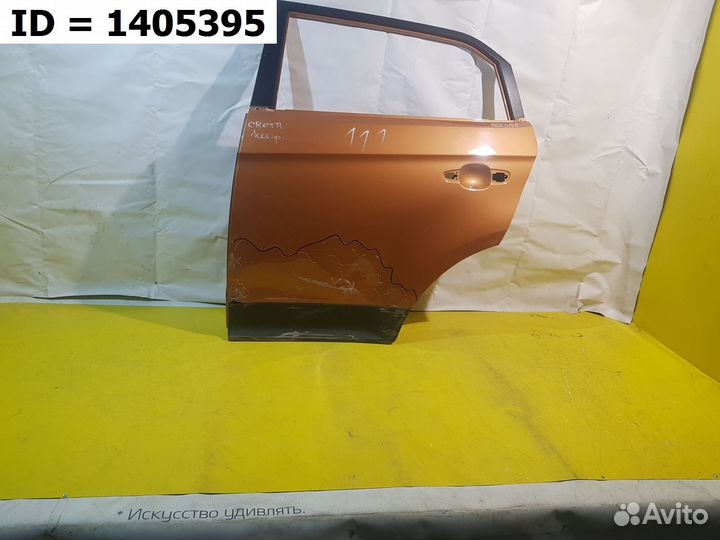 Дверь задняя левая Hyundai Creta