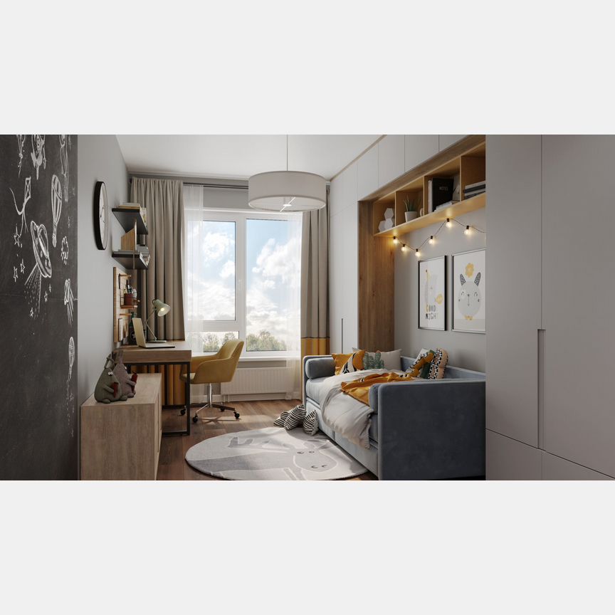 Квартира-студия, 31,4 м², 1/15 эт.