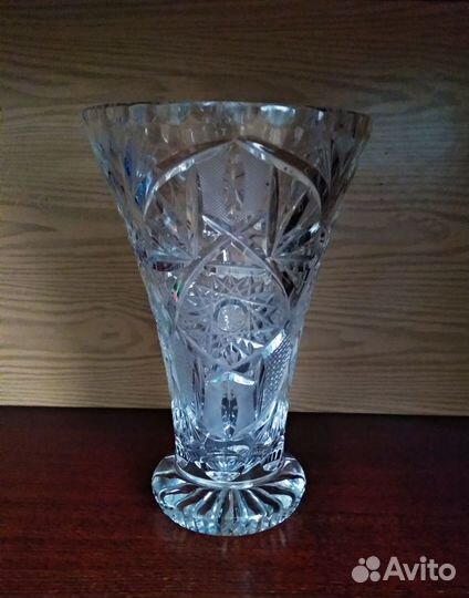 Ваза для цветов Хрусталь