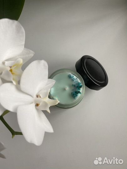 Ароматическая свеча ручной работы