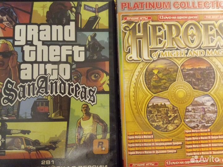 DVD диски +2 компьютерных игры