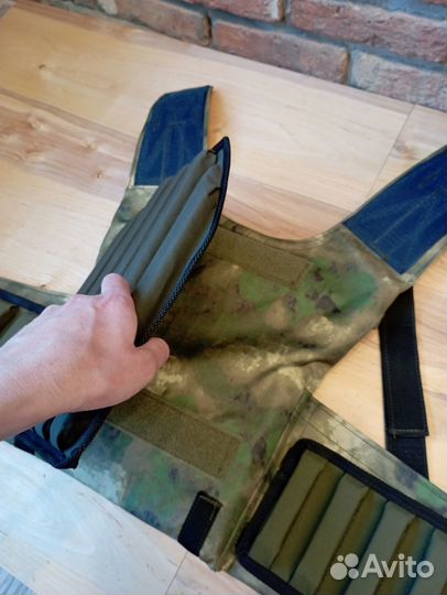 Бронежилет с пластинами Бр4 Мох