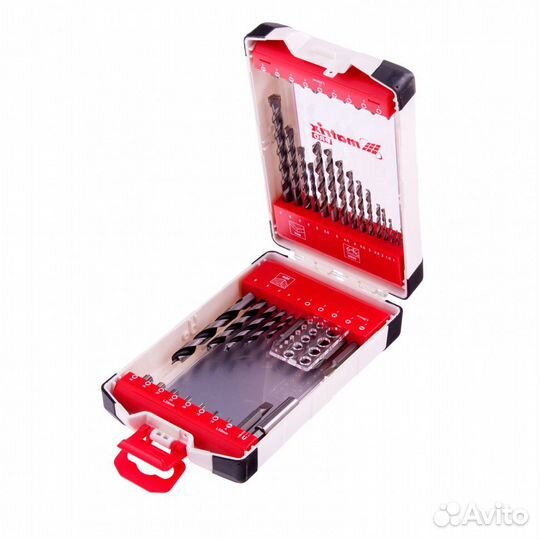 Набор сверл комбинированный, сверла по металлу 1-6