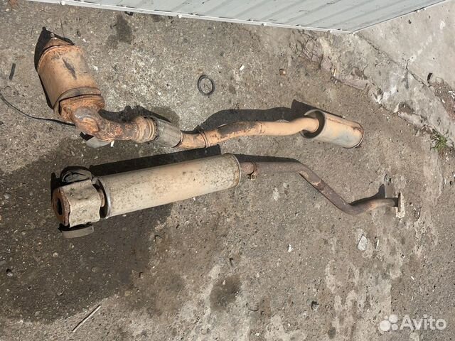 Глушитель на Chevrolet lacetti