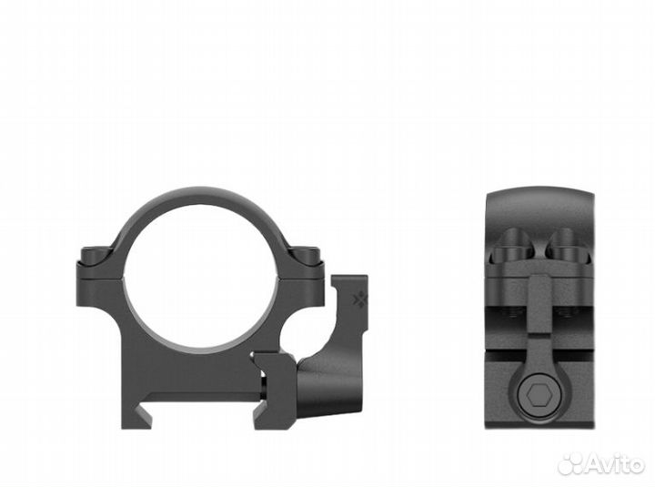 Кольца Vector Optics 25,4мм стальные weaver H-6,5 быстросъемные