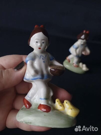 Статуэтка фарфор Бронницы 1950г