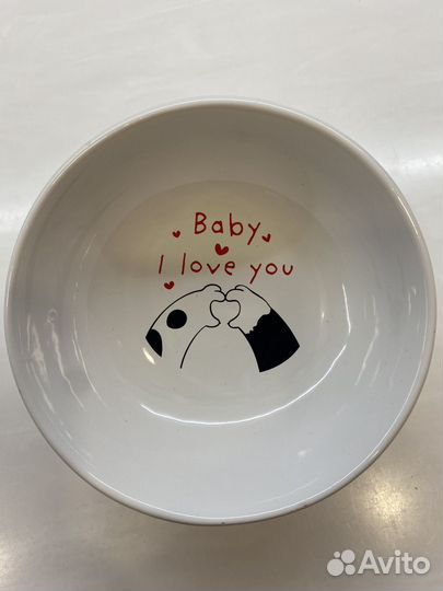 Тарелочки для животных набор из двух штук