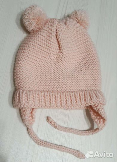 Шапка детская на объём 48-50см, 52-54см разные