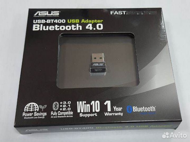 Bluetooth адаптер asus USB-BT400 новый