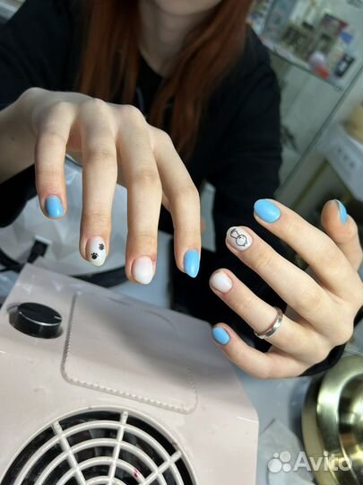 Маникюр наращивание ногтей на дому